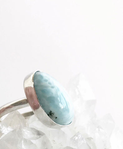 Larimar ring