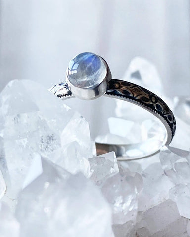 Moonstone ring