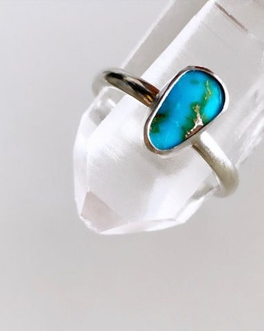 Sonoran gold turquoise ring
